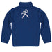 Washburn Ichabods Vive La Fete Game Day Solid Blue Quarter Zip Pullover Sleeves - Vive La Fête - Online Apparel Store