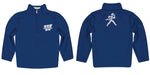 Washburn Ichabods Vive La Fete Game Day Solid Blue Quarter Zip Pullover Sleeves - Vive La Fête - Online Apparel Store