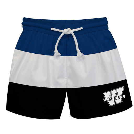 Washburn Ichabods Vive La Fete Blue Stripes Swimtrunks V1