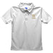 Wofford Terriers Embroidered White Short Sleeve Polo Box Shirt - Vive La Fête - Online Apparel Store