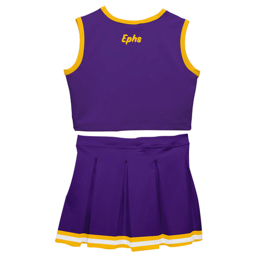 Williams College Ephs Vive La Fete Game Day Purple Sleeveless Cheerleader Set - Vive La Fête - Online Apparel Store