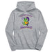 Williams College Ephs Vive La Fete Dinorrific Grey Cotton Hoodie