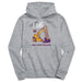 Williams College Ephs Vive La Fete Excavator Grey Cotton Hoodie