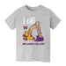 Williams College Ephs Vive La Fete Excavator Grey Cotton Short Sleeve Tee