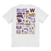 Williams College Ephs Vive La Fete Impressions Artwork Womens Cotton Tshirt - Vive La Fête - Online Apparel Store