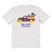 Williams College Ephs Hand Sketched Vive La Fete Impressions Truck White T-shirt for Women