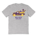 Williams College Ephs Hand Sketched Vive La Fete Impressions Truck Grey T-shirt for Women