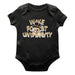 Wake Forest Demon Deacons WF Vive La Fete Infant Game Day Black Short Sleeve Bodysuit