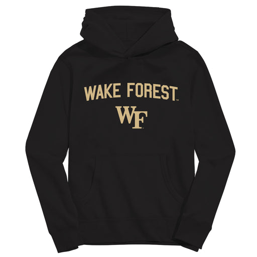 Wake Forest Demon Deacons WF Vive La Fete Black Cotton Youth Hoodie