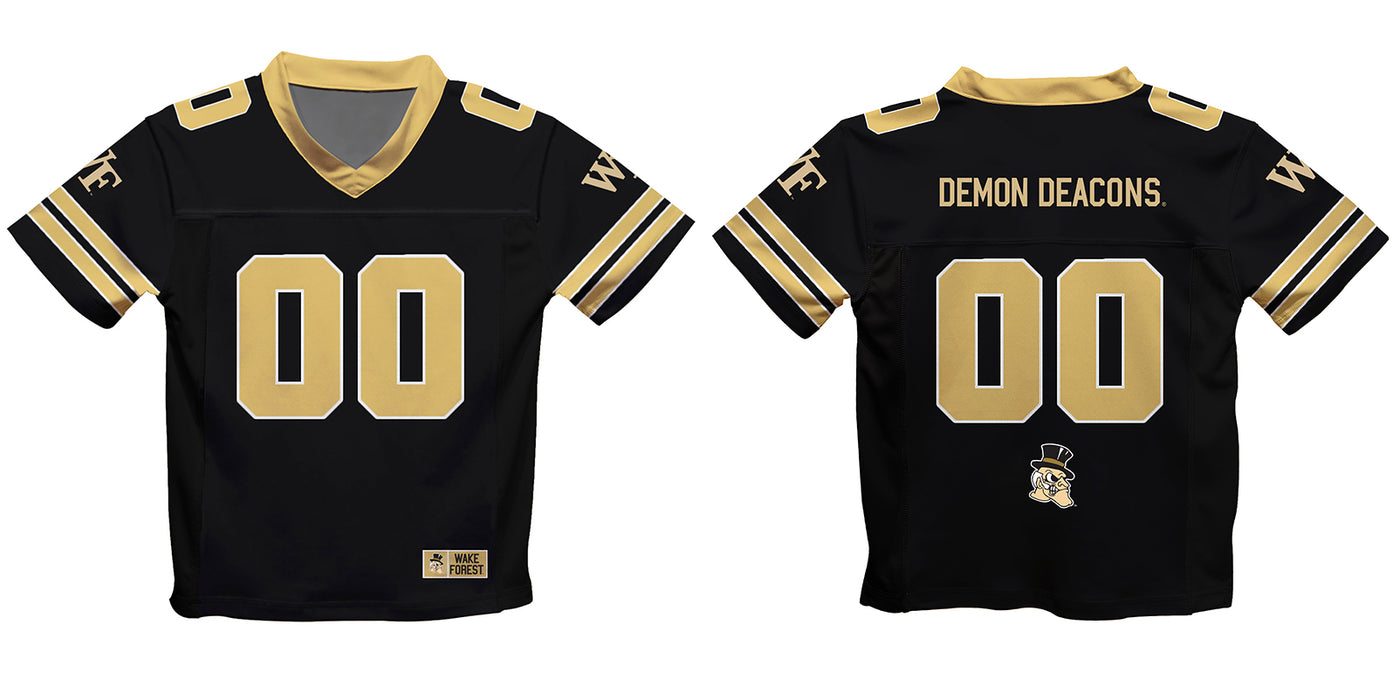 Wake Forest Demon Deacons Vive La Fete Game Day Black Boys Fashion Football T-Shirt - Vive La Fête - Online Apparel Store