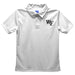 Wake Forest Demon Deacons Embroidered White Short Sleeve Polo Box Shirt