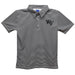 Wake Forest Demon Deacons Embroidered Black Stripes Short Sleeve Polo Box Shirt