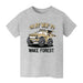 Wake Forest Demon Deacons WF Vive La Fete On My Way Monster Truck Heather Grey Cotton Short Sleeve Tee
