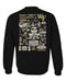 Wake Forest Demon Deacons WF Hand Sketched Vive La Fete Impressions Artwork Black Crew Neck Sweatshirt for Women - Vive La Fête - Online Apparel Store