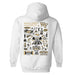 Wake Forest Demon Deacons WF Hand Sketched Vive La Fete Impressions Artwork White Cotton Fleece Long Sleeve Hoodie - Vive La Fête - Online Apparel Store