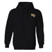 Wake Forest Demon Deacons WF Hand Sketched Vive La Fete Impressions Artwork Black Cotton Fleece Long Sleeve Hoodie