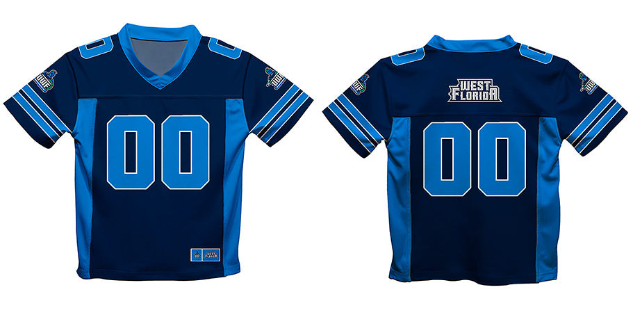 West Florida Argonauts UWF Vive La Fete Game Day Navy Boys Fashion Football T-Shirt - Vive La Fête - Online Apparel Store