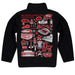 Western Kentucky Hilltoppers Hand Sketched Vive La Fete Impressions Artwork Black Boys Quarter Zip Pullover V1 - Vive La Fête - Online Apparel Store