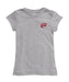 Western Kentucky Hilltoppers Hand Sketched Vive La Fete Impressions Artwork Grey Girls Cotton Short Sleeve Tee