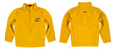Western Michigan Broncos Vive La Fete Logo and Mascot Name Womens Gold Quarter Zip Pullover - Vive La Fête - Online Apparel Store
