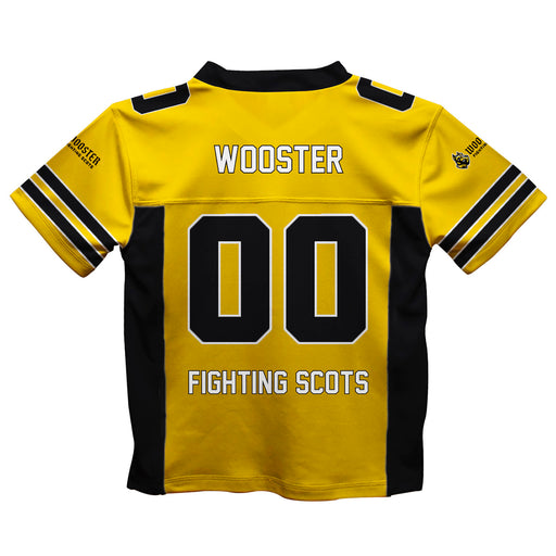 College of Wooster Fighting Scots Vive La Fete Game Day Yellow Boys Fashion Football T-Shirt - Vive La Fête - Online Apparel Store