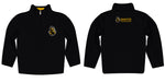 Wooster College Fighting Scots Vive La Fete Logo and Mascot Name Womens Black Quarter Zip Pullover - Vive La Fête - Online Apparel Store