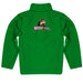 Wright State University Raiders Vive La Fete Game Day Solid Green Quarter Zip Pullover Sleeves - Vive La Fête - Online Apparel Store