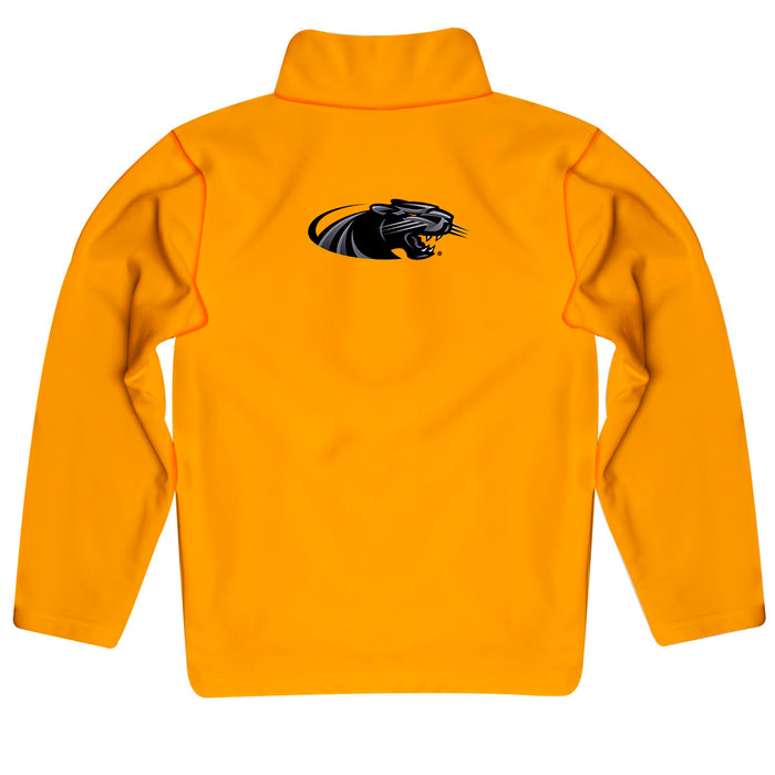 Wisconsin Milwaukee Panthers Vive La Fete Game Day Solid Gold Quarter Zip Pullover Sleeves - Vive La Fête - Online Apparel Store