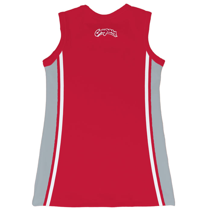 Washington State Cougars WSU Sleeveless Cheerleader A Line Dress Red - Vive La Fête - Online Apparel Store