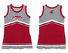 Washington State Cougars WSU Vive La Fete Game Day Gray and Red Sleeveless Chearleader Dress - Vive La Fête - Online Apparel Store
