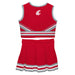Washington State Cougars WSU Vive La Fete Game Day Red Sleeveless Chearleader Set - Vive La Fête - Online Apparel Store