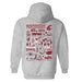 Washington State Cougars WSU Hand Sketched Artwork Cotton Fleece Women Hoodie - Vive La Fête - Online Apparel Store