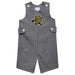 Wichita State Shockers WSU Embroidered Black Gingham Boys Jon Jon