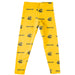 Wichita State Shockers Vive La Fete Girls Game Day All Over Two Logos Elastic Waist Classic Play Yellow Leggings Tights