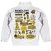 Wichita State Shockers WSU Hand Sketched Vive La Fete Impressions Artwork White Boys Quarter Zip Pullover V1 - Vive La Fête - Online Apparel Store