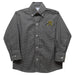 Wichita State Shockers WSU Embroidered Black Gingham Long Sleeve Button Down