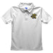 Wichita State Shockers WSU Embroidered White Short Sleeve Polo Box Shirt
