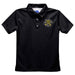 Wichita State Shockers WSU Embroidered Black Short Sleeve Polo Box Shirt