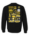 Wichita State Shockers WSU Hand Sketched Artwork Black Crewneck Sweatshirt for Women - Vive La Fête - Online Apparel Store