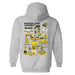 Wichita State Shockers WSU Hand Sketched Artwork Cotton Fleece Women Hoodie - Vive La Fête - Online Apparel Store