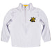 Wichita State Shockers Vive La Fete Logo and Mascot Name Womens White Quarter Zip Pullover