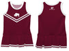West Texas A&M Buffaloes Vive La Fete Game Day Maroon Sleeveless Cheerleader Dress - Vive La Fête - Online Apparel Store