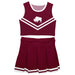 West Texas A&M Buffaloes Vive La Fete Game Day Maroon Sleeveless Chearleader Set