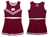 West Texas A&M Buffaloes Vive La Fete Game Day Maroon Sleeveless Chearleader Set - Vive La Fête - Online Apparel Store
