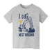 West Virginia University Mountaineers Vive La Fete Excavator Heather Grey Cotton Short Sleeve Tee