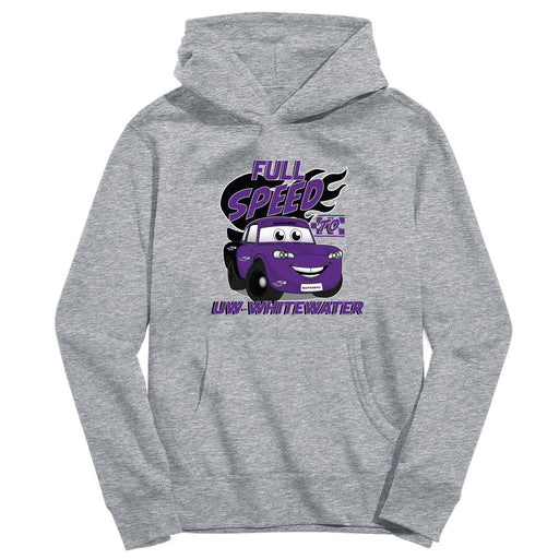 Williams College Ephs Vive La Fete Full Speed Grey Cotton Hoodie