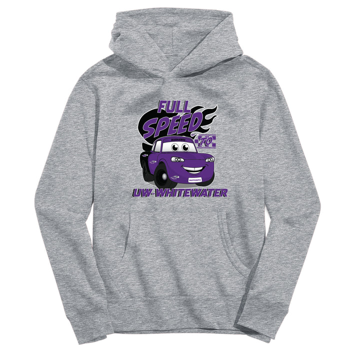 Williams College Ephs Vive La Fete Full Speed Grey Cotton Hoodie