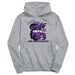 Williams College Ephs Vive La Fete Full Speed Grey Cotton Hoodie