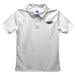 Wisconsin-Whitewater Warhawks Embroidered White Short Sleeve Polo Box Shirt