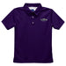 Wisconsin-Whitewater Warhawks Embroidered Purple Short Sleeve Polo Box Shirt
